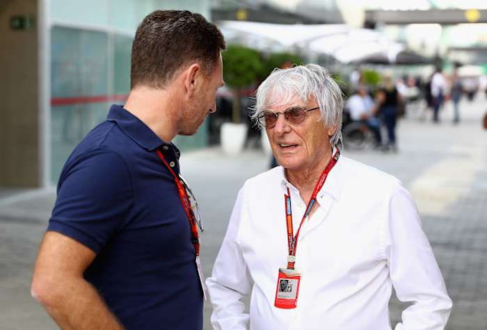 Christian Horner - Bernie Ecclestone